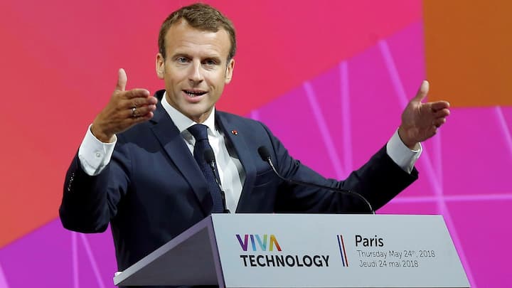 France and the US end standoff over proposed French digital tax says Macron at G7 Summit