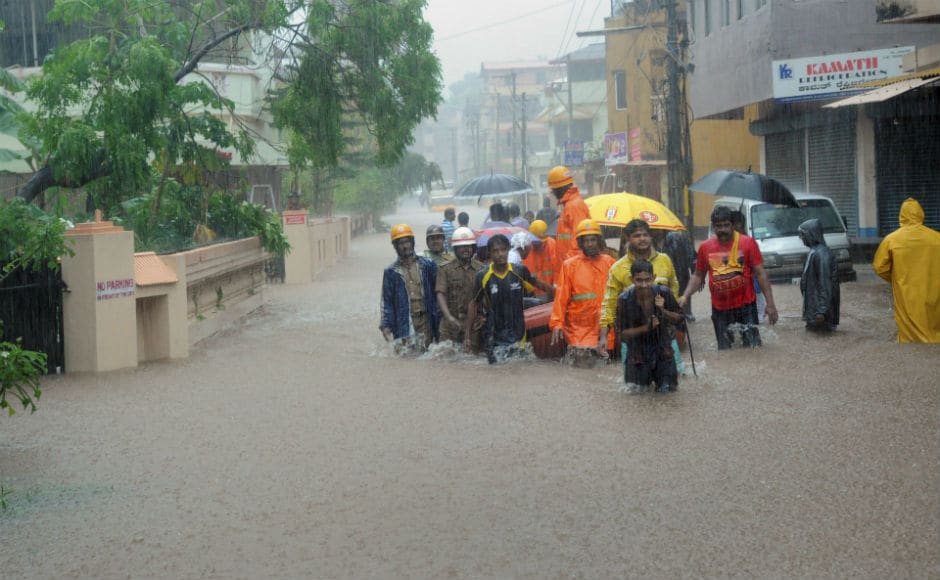 Kumaraswamy directed the Deputy Commissioner to take assistance from the Coast Guard to rescue people, if such situation arises. PTI