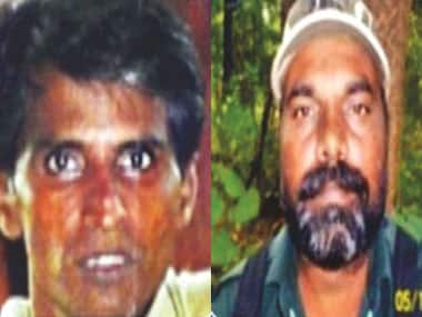 File image of Maoist leaders Mallojula Venugopal and Sahyadri Teltumbde. 