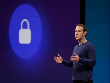 Facebook CEO Mark Zuckerberg speaks at Facebook Inc's annual F8 developers conference. Image: Reuters