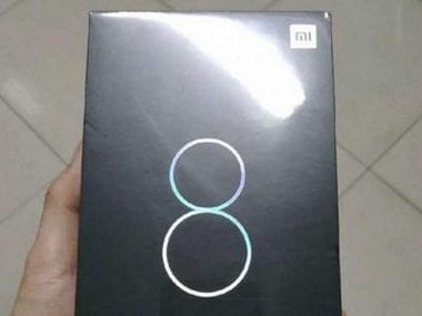 Alleged Xiaomi Mi 8 retail box. Image: GizmoChina