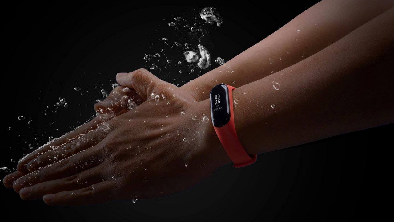 The Mi band 3 is now waterproof up to 50 metres. Image: Xiaomi