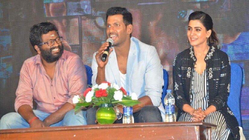 Mithran, Vishal, and Samantha