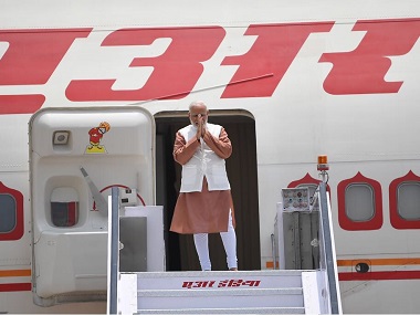 Narendra Modi leaves for Indonesia ahead of Malaysia and Singapore visits; PM set to meet Joko Widodo tomorrow Narendra Modi leaves for Indonesia ahead of Malaysia and Singapore visits; PM set to meet Joko Widodo tomorrow