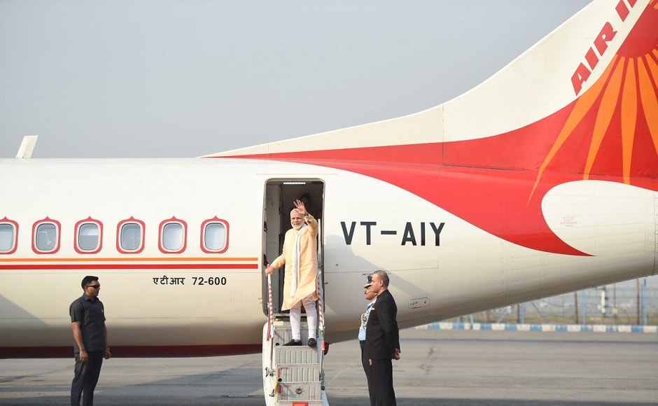 Prime Minister Narendra Modi embarked on a two-day visit to Nepal on Friday assuring the Himalayan country that it will be at the top of India's Neighbourhood First policy. Twitter @MEAIndia Prime Minister Narendra Modi embarked on a two-day visit to Nepal on Friday assuring the Himalayan country that it will be at the top of India's Neighbourhood First policy. Twitter @MEAIndia