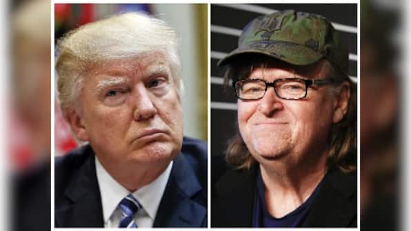 Michael Moore teases 'secret project' aimed at Donald Trump, Roseanne Burr: 'They will rue the day they knew me'