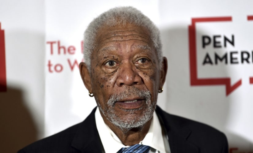 FILE - In this May 22, 2018 file photo, actor Morgan Freeman attends the 2018 PEN Literary Gala in New York. Freeman is apologizing to anyone who may have felt “uncomfortable or disrespected” by his behavior. His remarks come after CNN reported that multiple women have accused him of sexual harassment and inappropriate behavior on movie sets and in other professional settings. (Photo by Evan Agostini/Invision/AP, File)