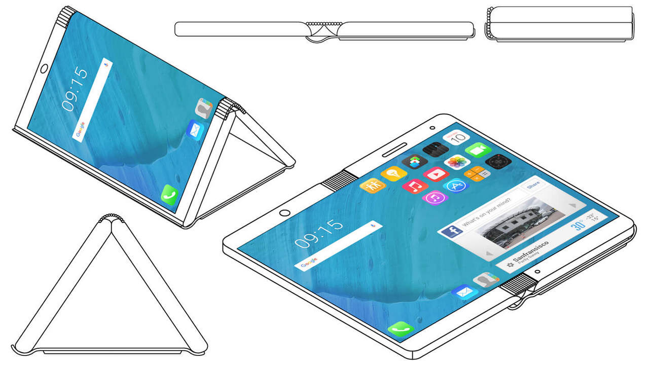 Motorola foldable device. LetsGoDigital