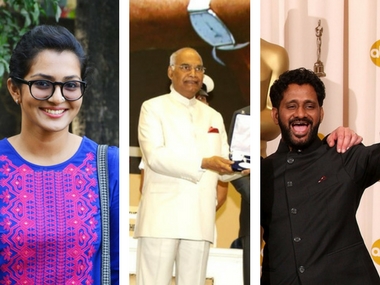 National Film Awards 2018: Resul Pookutty, Parvathy and 70 filmmakers, artistes react to President's absence National Film Awards 2018: Resul Pookutty, Parvathy and 70 filmmakers, artistes react to President's absence