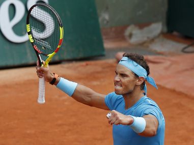 French Open 2018: Rafael Nadal notches 80th Roland Garros win; Maria Sharapova fights back to reach 2nd round French Open 2018: Rafael Nadal notches 80th Roland Garros win; Maria Sharapova fights back to reach 2nd round