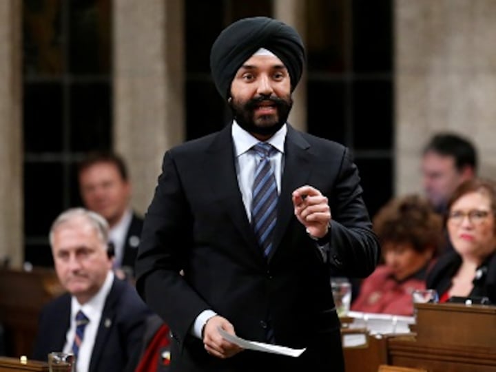 Canadian minister Navdeep Bains asked to take off turban at Detroit airport during security check; US officials apologise