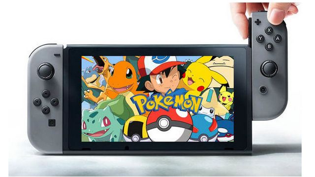 Pokemon on Nintendo Switch. Image: Nintendo