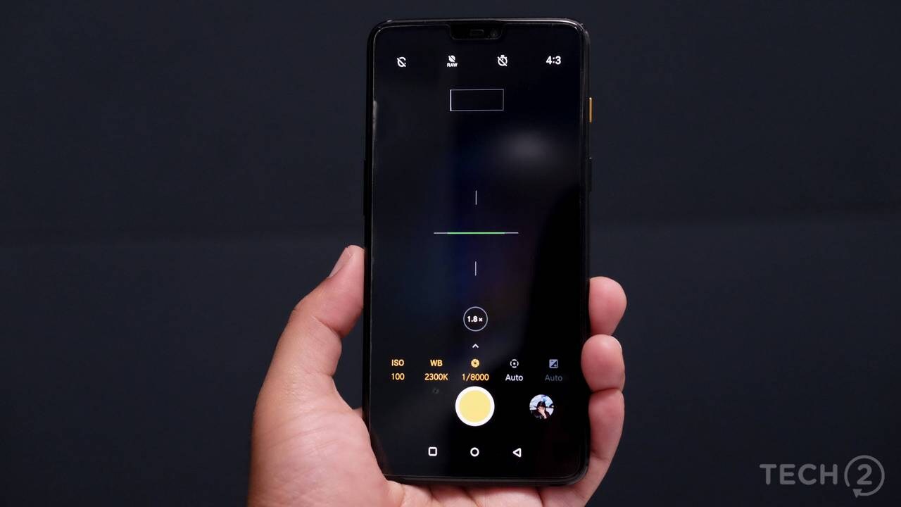 You can shoot in the RAW format, and if you are someone who doesn't like to shoot on auto, then there is the Pro mode that lets you control settings such as ISO, White Balance, Shutter Speed. Image: tech2/ Amrita Rajput You can shoot in the RAW format, and if you are someone who doesn't like to shoot on auto, then there is the Pro mode that lets you control settings such as ISO, White Balance, Shutter Speed. Image: tech2/ Amrita Rajput