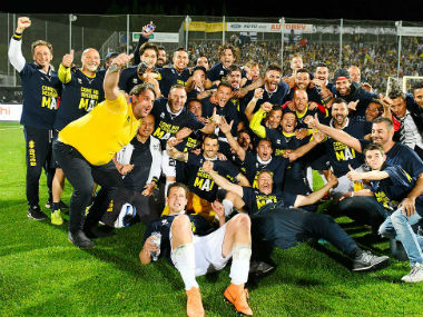 Serie A: Parma back in top flight after climbing up from Italian fourth division over three years Serie A: Parma back in top flight after climbing up from Italian fourth division over three years