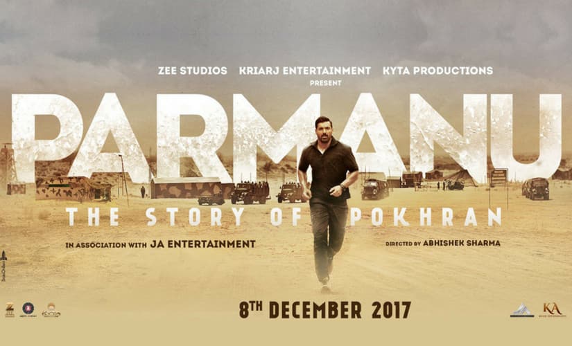 Poster for Parmanu: The Story of Pokhran/Image from Twitter.