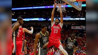 NBA Playoffs: Anthony Davis scores 33 points to help Pelicans power past Warriors, Rockets rout Jazz for 2-1 lead