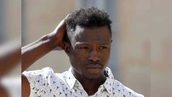 Family of French boy rescued from balcony thank Mali's 'Spiderman' Mamoudou Gassama for quick thinking