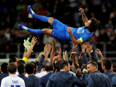 Italy legend Andrea Pirlo given emotional send off in star-studded San Siro testimonial Italy legend Andrea Pirlo given emotional send off in star-studded San Siro testimonial