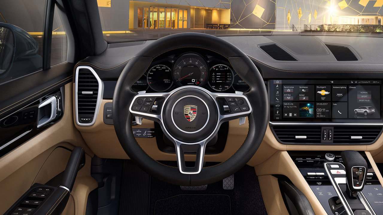 Porsche Cayenne Turbo interior
