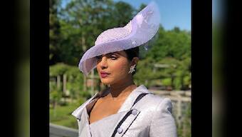 Prince Harry, Meghan Markle royal wedding: Priyanka Chopra stuns in chic Vivienne Westwood dress suit