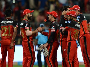 RCB defeated MI by 14 runs to notch their third win of IPL 2018 on Tuesday. AFP