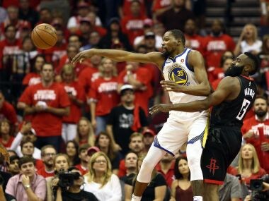 NBA Western Conference finals: Houston Rockets stun Golden State Warriors in Game 5 to take 3-2 lead in series