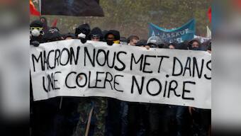 Artists and students celebrate 50th anniversary of France's May 1968 revolt, Emmanuel Macron stays away