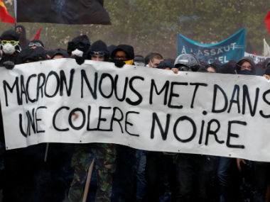 Artists and students celebrate 50th anniversary of France's May 1968 revolt, Emmanuel Macron stays away Artists and students celebrate 50th anniversary of France's May 1968 revolt, Emmanuel Macron stays away