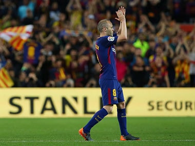 File image of Andreas Iniesta. Reuters
