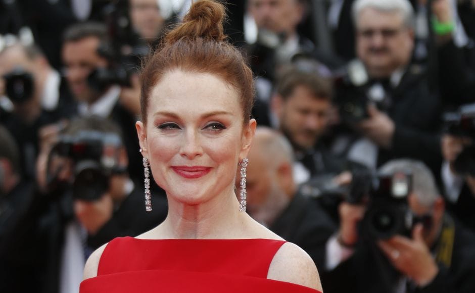 Julianne Moore hits the red carpet ahead of the opening ceremony and screening of the film Everybody Knows. Reuters/Regis Duvignau