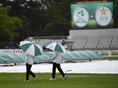 Ireland vs Pakistan: Rain plays spoilsport as first day's play of historic Test washed out