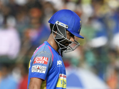 IPL 2018: Rajasthan Royals' season derailed by middle order's lack of penetration and power-hitting abilities IPL 2018: Rajasthan Royals' season derailed by middle order's lack of penetration and power-hitting abilities