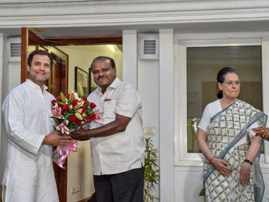 Karnataka polls: HD Kumaraswamy wins trust vote, but unhappy Congress leaders indicate rough road ahead Karnataka polls: HD Kumaraswamy wins trust vote, but unhappy Congress leaders indicate rough road ahead