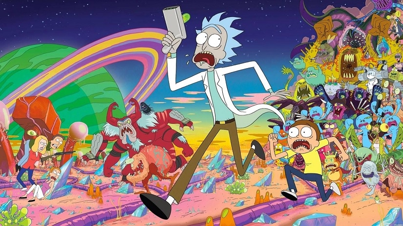 Rick and Morty promo. Image via Twitter