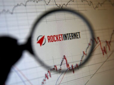 The logo of of Rocket Internet, a German venture capital group. Reuters.