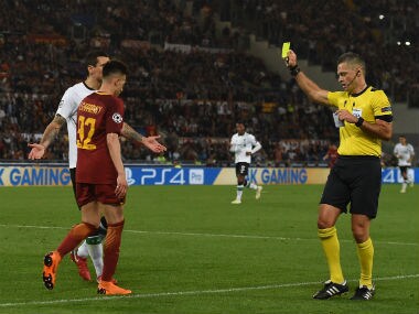 Roma sporting director Monchi claimed that VAR must be brought into the Champions League. AFP