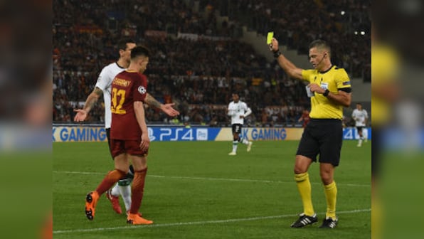 Champions League: Roma director Monchi calls for VAR, bemoans 'incredible' refereeing mistakes in Liverpool defeat