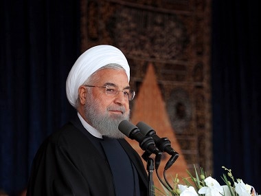 File image of Iran's president Hassan Rouhani. AP
