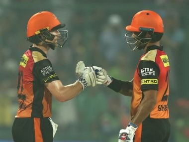 IPL 2018: Shikhar Dhawan, Kane Williamson's heroics help Sunrisers Hyderabad book playoff berth with win over Delhi Daredevils