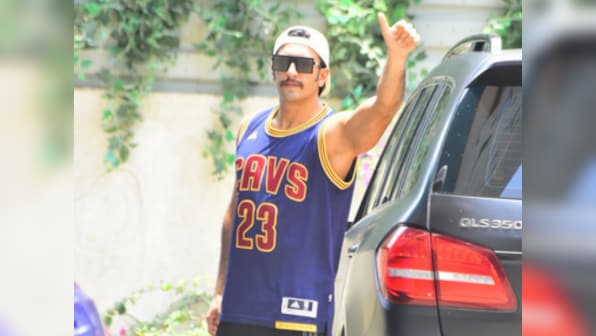 Simmba: Ranveer Singh reveals new look from Rohit Shetty's upcoming action-comedy film
