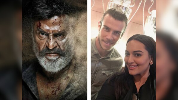 Kaala gets new Hindi trailer; Sonakshi hangs out with Real Madrid's Gareth Bale: Social Media Stalkers' Guide
