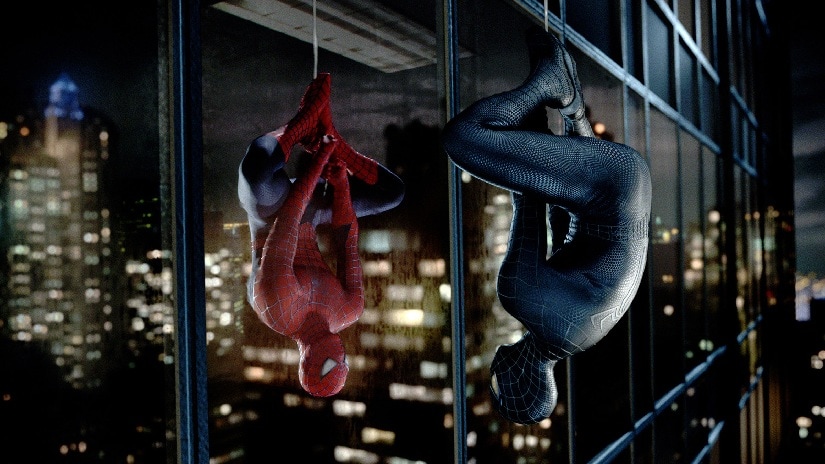 A still from Spider-Man 3. Image via Twitter