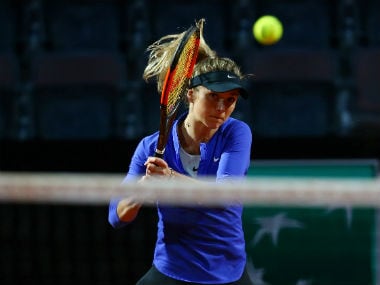 Elina Svitolina in action. Reuters
