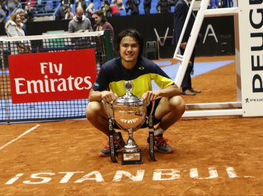Istanbul Open: Taro Daniel lifts first ATP title of his career with victory over Malek Jaziri in final Istanbul Open: Taro Daniel lifts first ATP title of his career with victory over Malek Jaziri in final