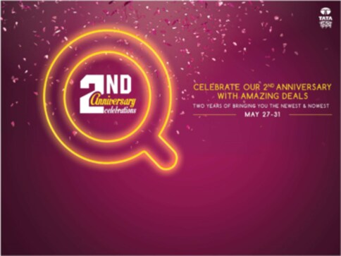 Tata CLiQ’s 2nd anniversary will be a celebration of amazing discounts. Hurry up, so you don’t miss out! Tata CLiQ’s 2nd anniversary will be a celebration of amazing discounts. Hurry up, so you don’t miss out!