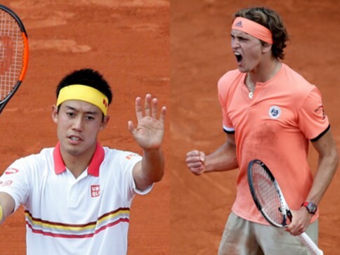 French Open 2018: Alexander Zverev, Kei Nishikori and Grigor Dimitrov survive five-setters to reach 3rd round French Open 2018: Alexander Zverev, Kei Nishikori and Grigor Dimitrov survive five-setters to reach 3rd round