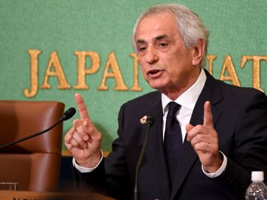 Former Japanese national football team coach Vahid Halilhodzic. AFP