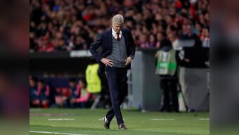 Europa League: Frustrated Arsene Wenger defends Mesut Ozil after semi-final loss to Atletico Madrid