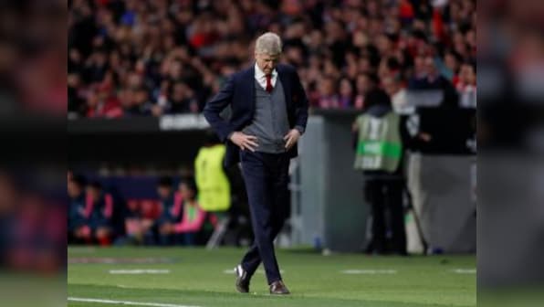 Europa League: Frustrated Arsene Wenger defends Mesut Ozil after semi-final loss to Atletico Madrid