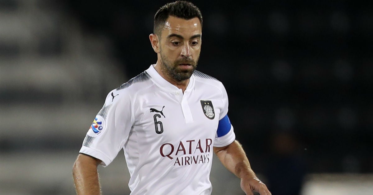 Why did Xavi Hernández leave Barcelona in 2015 and move to Qatar